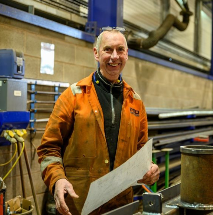 An engineer at PSD