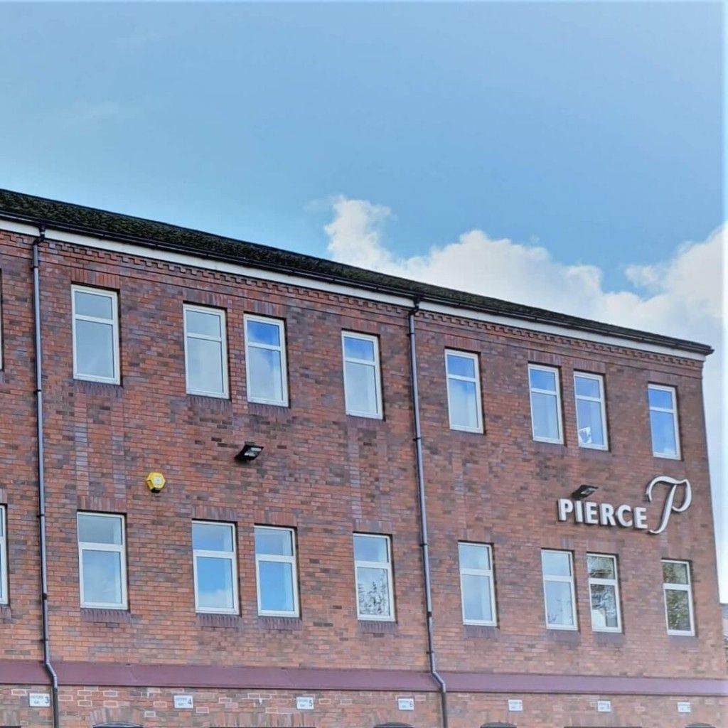The external Pierce office building