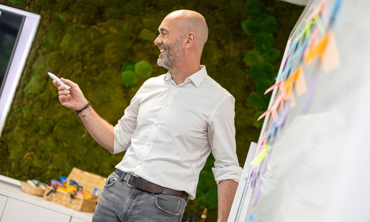 Head of Digital hosting a Digital Marketing Workshop